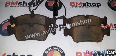 Колодки тормозные передние бмв е46 из Японии