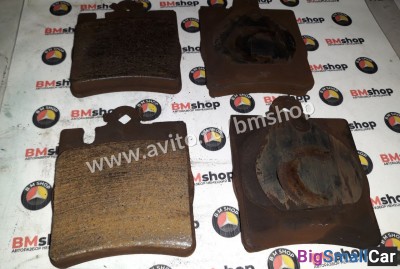 Тормозные колодки задние Mercedes W203 из Японии