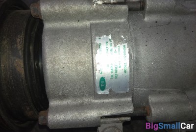 Компрессор кондиционера Hyundai Tiburon, G6BA 2.7 Компрессор кондиционера Hyundai Tiburon, G6BA 2.7
