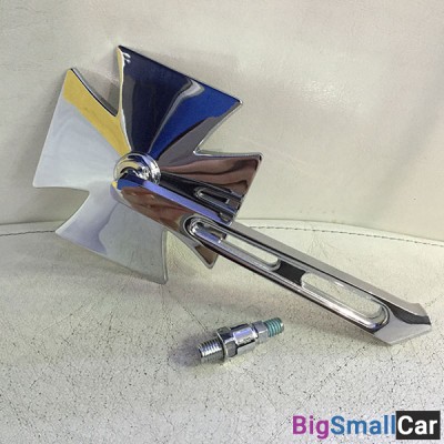 Зеркало левое custom mirror GOTHIC,chrome, L 301-247