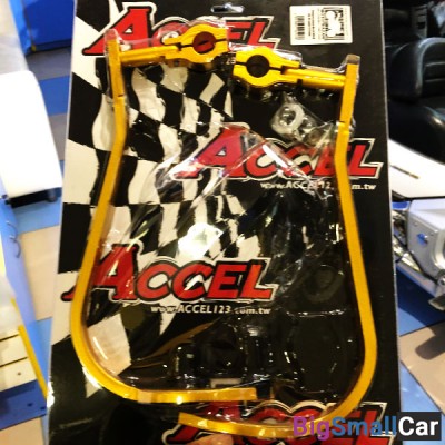 Защита руля Accel GOLD HG-05 gold 22.2mm