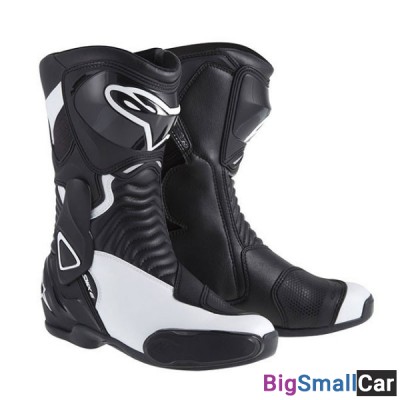 Мотоботы ALPINESTARS S-MX 6 blk/wh 43 2223014 12 43