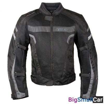 Куртка RUSH MESH blk/grey XL 31-07093