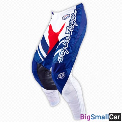 Мотобрюки кроссовые TroyLee Design GpAir Flexion navy/white 32 150-0087