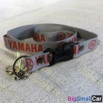 Шнурок для ключей YAMAHA grey/red Y90-466