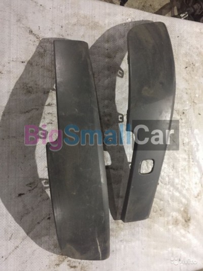 Накладки переднего бампера Renault Megane 2 рено м