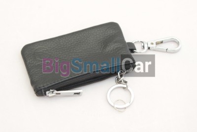 Чехол Для Ключей Skoda. Универсальный, Кожаный С Теснением, Черный bgt1038