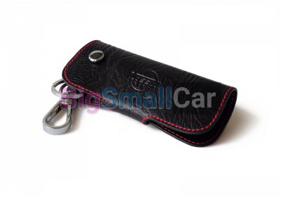 Чехол Для Ключей Nissan Универсальный, Кожаный, Цвет Нити Красный bgt1039