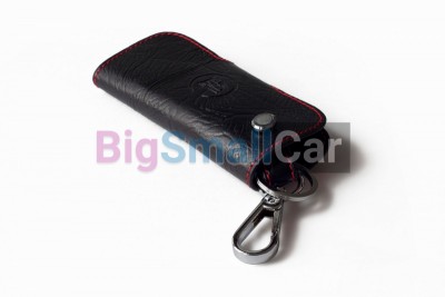 Чехол Для Ключей Cadillac Универсальный, Кожаный, Цвет Нити Красный bgt1051