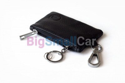 Чехол Для Ключей Cadillac Универсальный, Кожаный, С Тиснением, Черный bgt1052