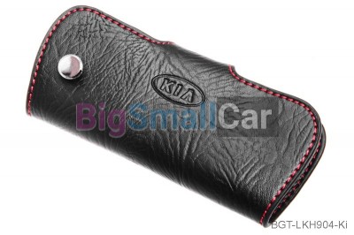 Чехол Для Ключей Kia Универсальный, Кожаный, Цвет Нити Красный bgt1058