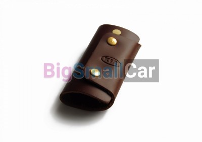 Чехол Для Ключей Kia Универсальный, Кожаный, Темно-Коричневый bgt1064