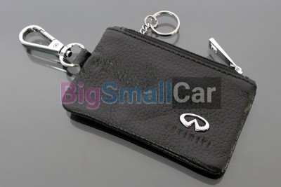 Чехол Для Ключей Infiniti Универсальный, Кожаный, Черный bgt1079