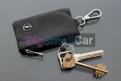 Чехол Для Ключей Opel Универсальный, Кожаный С Металическим Значком, Черный bgt1093